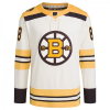 Män Ishockey Boston Bruins Tröja David Pastrnak Adidas 2023-24 NHL All-Star Grädde Authentic