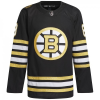 Män Ishockey Boston Bruins Tröja David Pastrnak Adidas 2023-24 NHL Svart Authentic