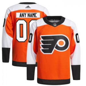 Philadelphia Flyers Tröja Skräddarsydda Adidas 2023-24 Äkta Orange
